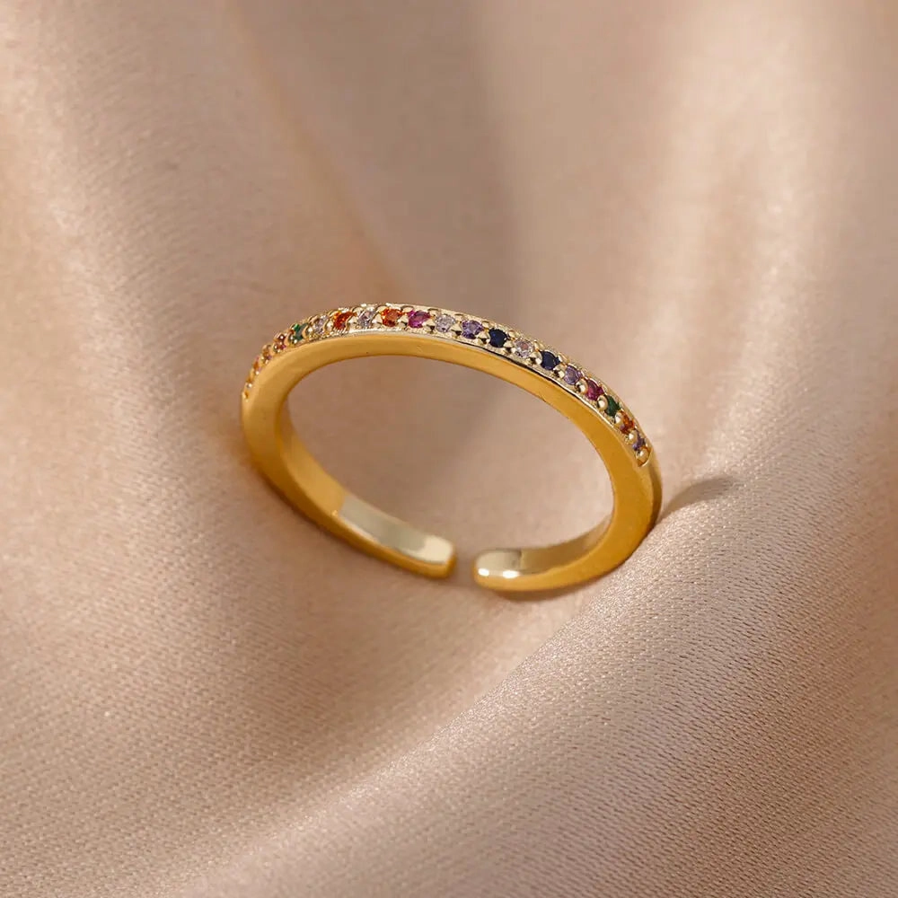 Madeleine | Colorful Glam Rings