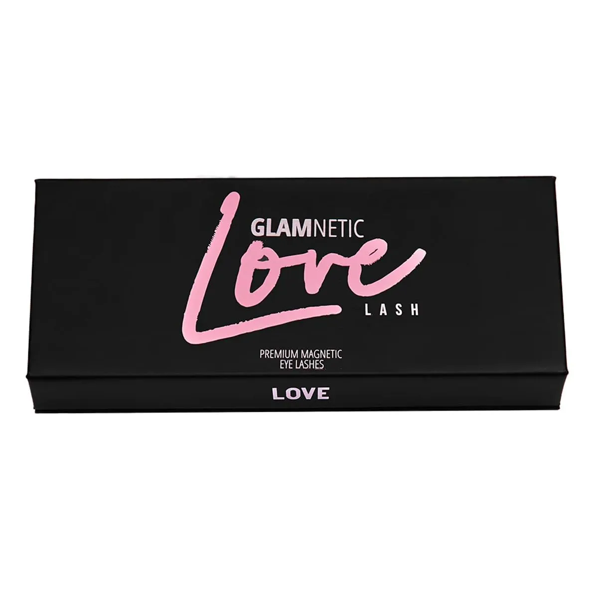 Magnetic Eyelashes – Love Lash | Artificial Magnetic Lashes, Made with Synthetic Faux Mink Fiber, Comfortable and Natural Lash Extention Look, Reusable Up To 60 Times, Long Wispy 13mm-15mm, 1 Pair