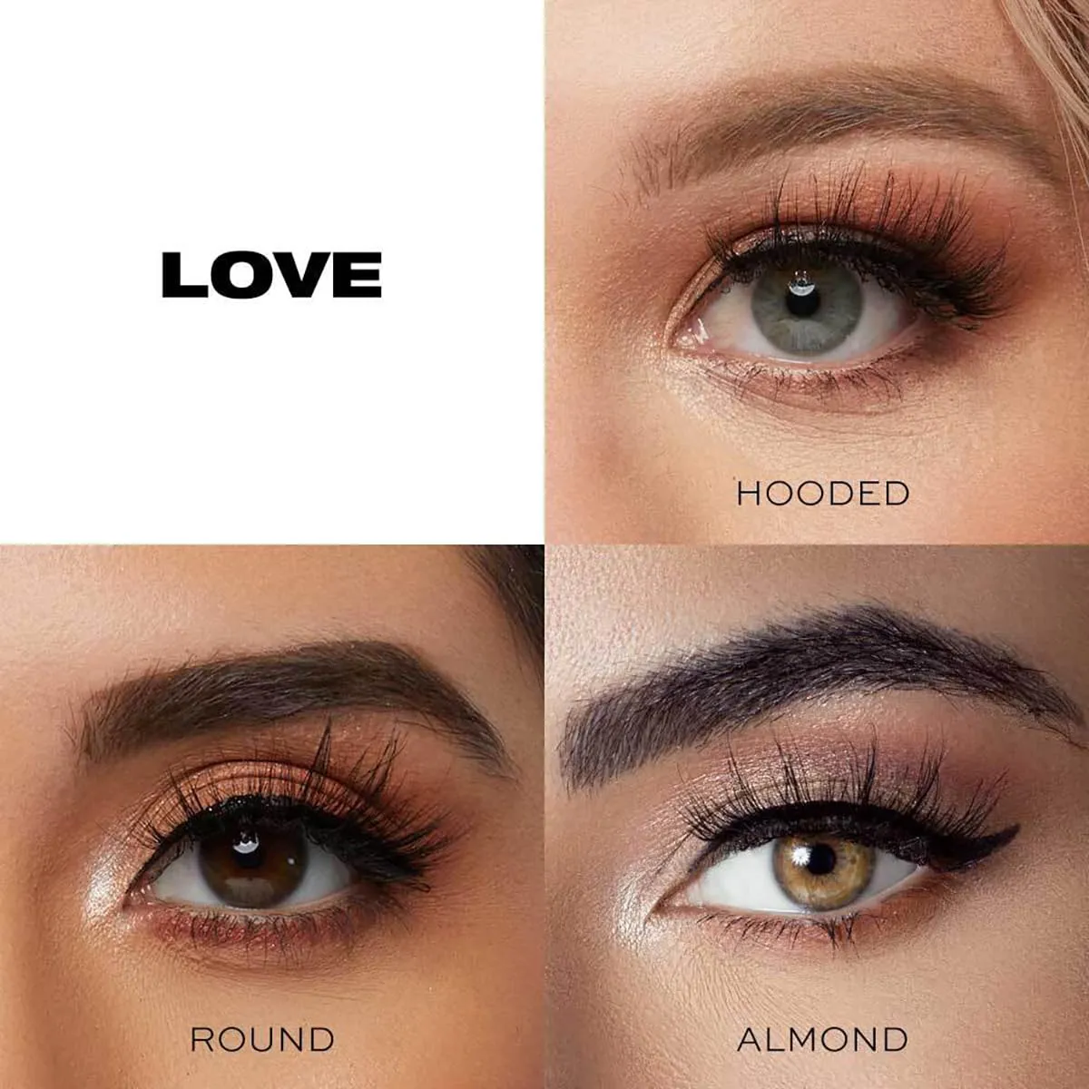 Magnetic Eyelashes – Love Lash | Artificial Magnetic Lashes, Made with Synthetic Faux Mink Fiber, Comfortable and Natural Lash Extention Look, Reusable Up To 60 Times, Long Wispy 13mm-15mm, 1 Pair