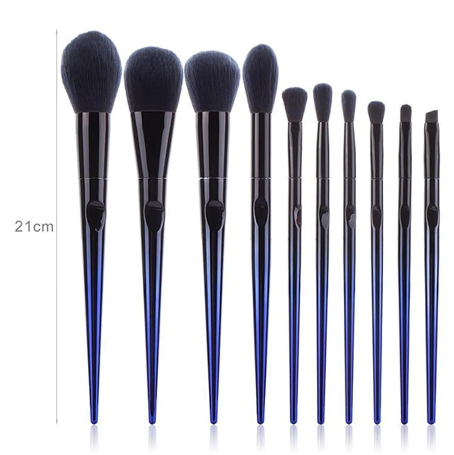 Make Up Brushes Set Makeup Brush Set 10 Pieces For Foundation Makeup Blush Eye Shadow And Facial Contour Etc Makeup Tools Set