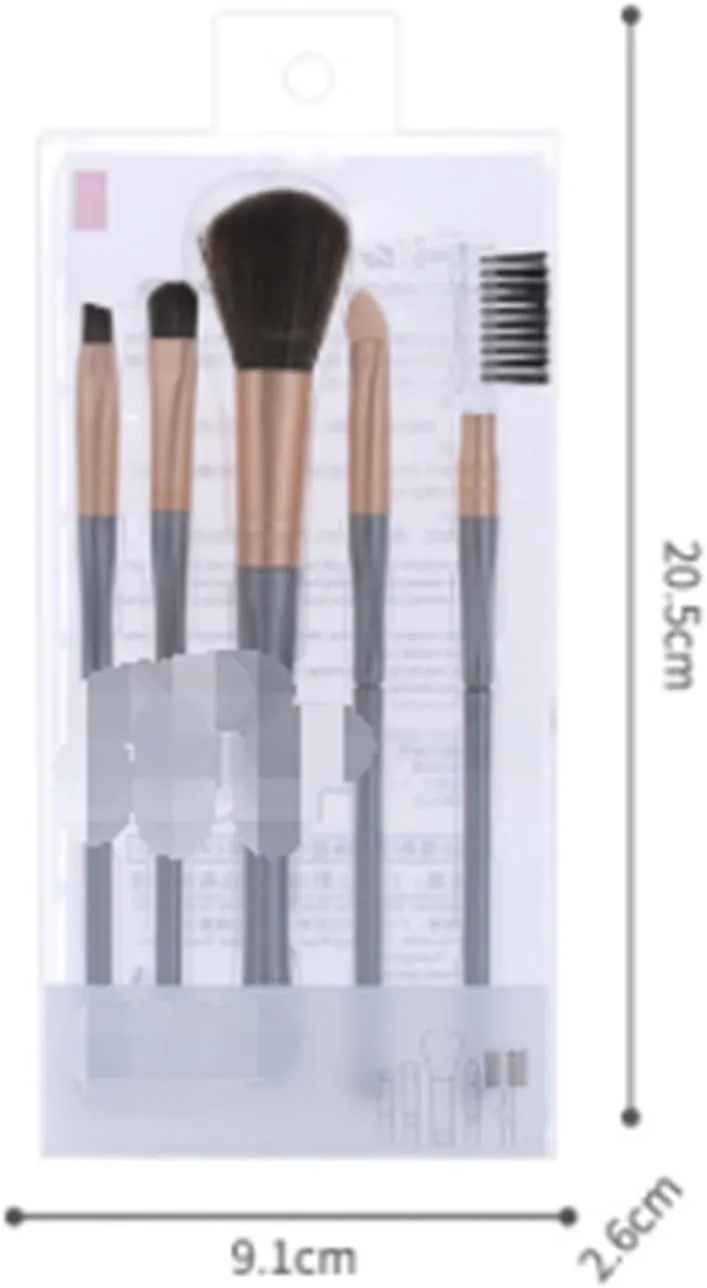 Make Up Brushes Set Makeup Brush Set 5 Pieces in Box for Loose Powder Eye Shadow Contour Makeup Tools Makeup Tools Set