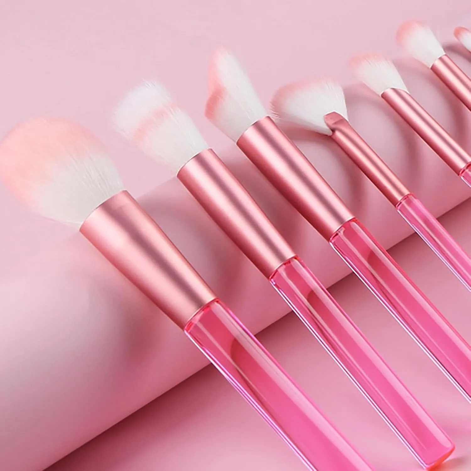 Makeup Brush Set with Storage Case, 9 Pcs Synthetic Professional Powder Foundation Brush,Contour Eyeshadow Eyeliner Concealer Blending Brush Set,Gifts for Mom