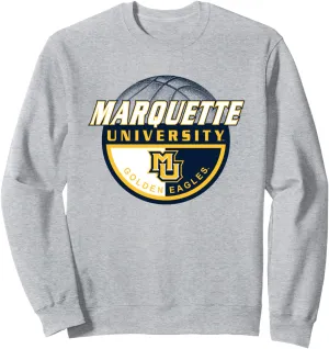 Marquette Golden Eagles Basketball Dunk Gray Sweatshirt