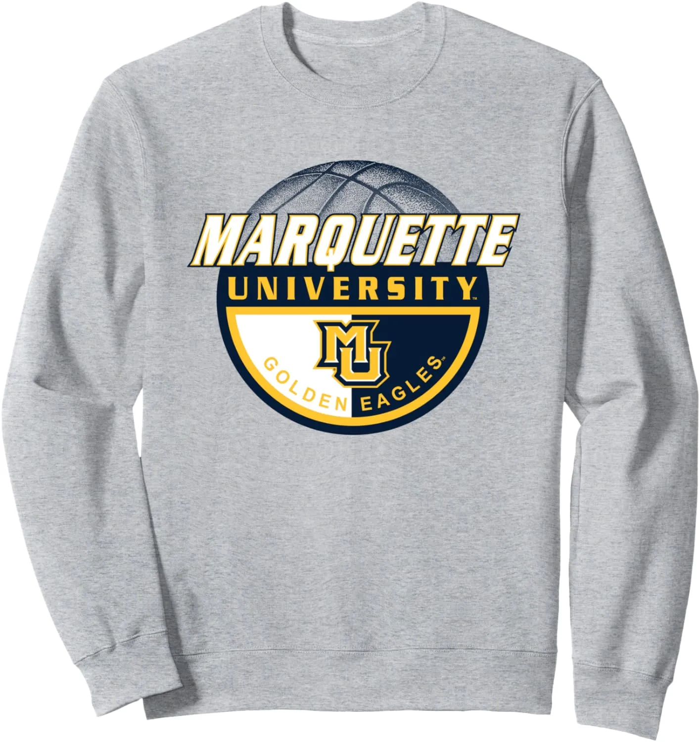 Marquette Golden Eagles Basketball Dunk Gray Sweatshirt