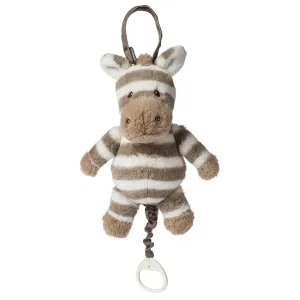 Mary Meyer Afrique Musical Pull Toy Stuffed Animal Soft Toy, 10-Inches, Zebra