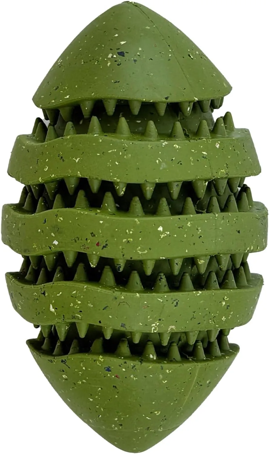 Max Fusion with Nike Grind, Arlee Spiro Football Treat Dispensing Dog Toy, Durable Dog Treat Toy, M