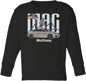McClung Inspired 2025 Basketball Dunk - Orlando Fans Toddler Long Sleeve T-Shirt