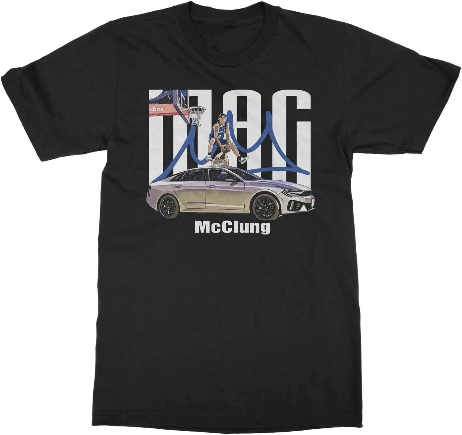 McClung Inspired 2025 Basketball Dunk - Orlando Fans Unisex T-Shirt