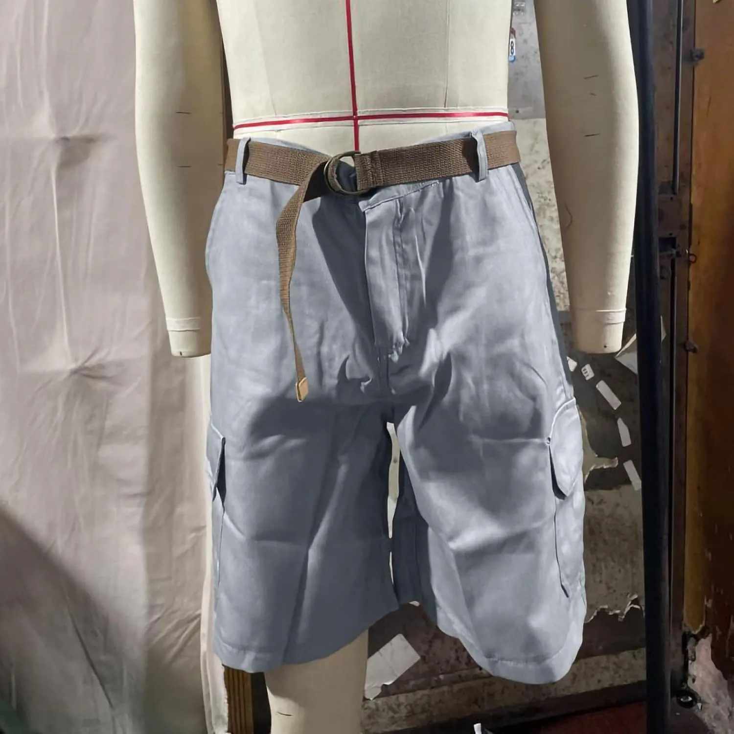 Men Cargo Shorts Plus Size Casual Shorts Soft Summer Workout Running Active Short Pants Trendy Exercise Clothes