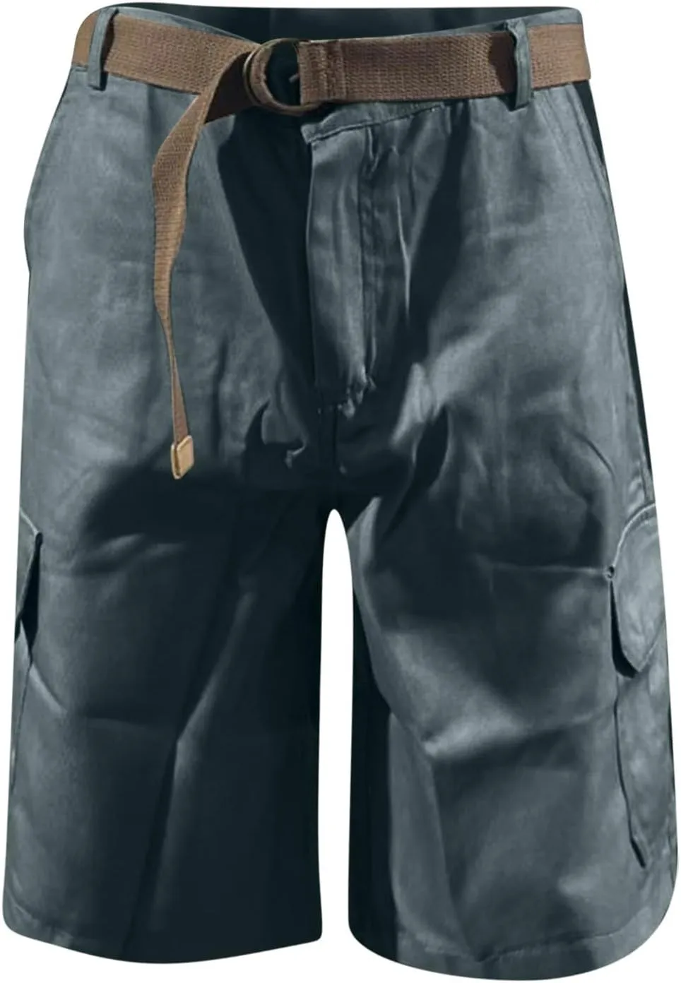 Men Cargo Shorts Plus Size Casual Shorts Soft Summer Workout Running Active Short Pants Trendy Exercise Clothes