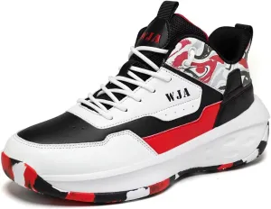 Men's Basketball Shoes Lightweight and Breathable Running Shoes Anti-Slip Outdoor Sports Shoes