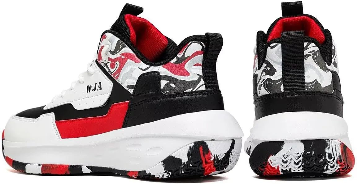 Men's Basketball Shoes Lightweight and Breathable Running Shoes Anti-Slip Outdoor Sports Shoes