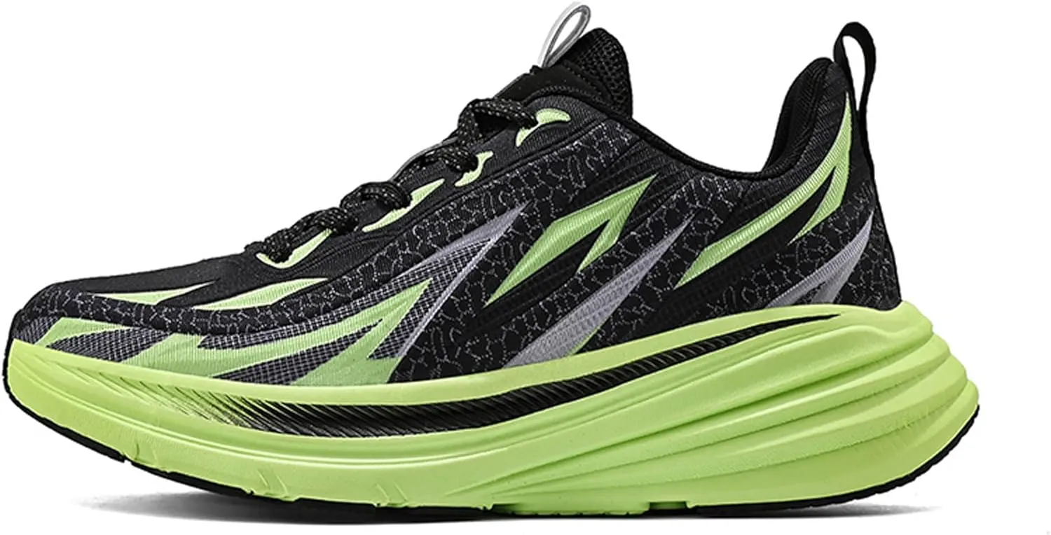 Men's High Top Lace Up Anti Slip Graffiti Basketball Shoes, Arch Support Casual Men's Breathable Running Shoes, Fitness Cushioning Training Shoes