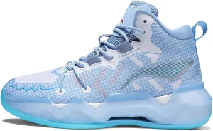 Men's Mesh Basketball Shoes,High Top Basketball Shoes for Men,Women's Breathable Running Shoes for Men,Comfortable Soft Anti-slip Wear-resistant Basketball Sneakers for Men,Combat Basketball Shoes
