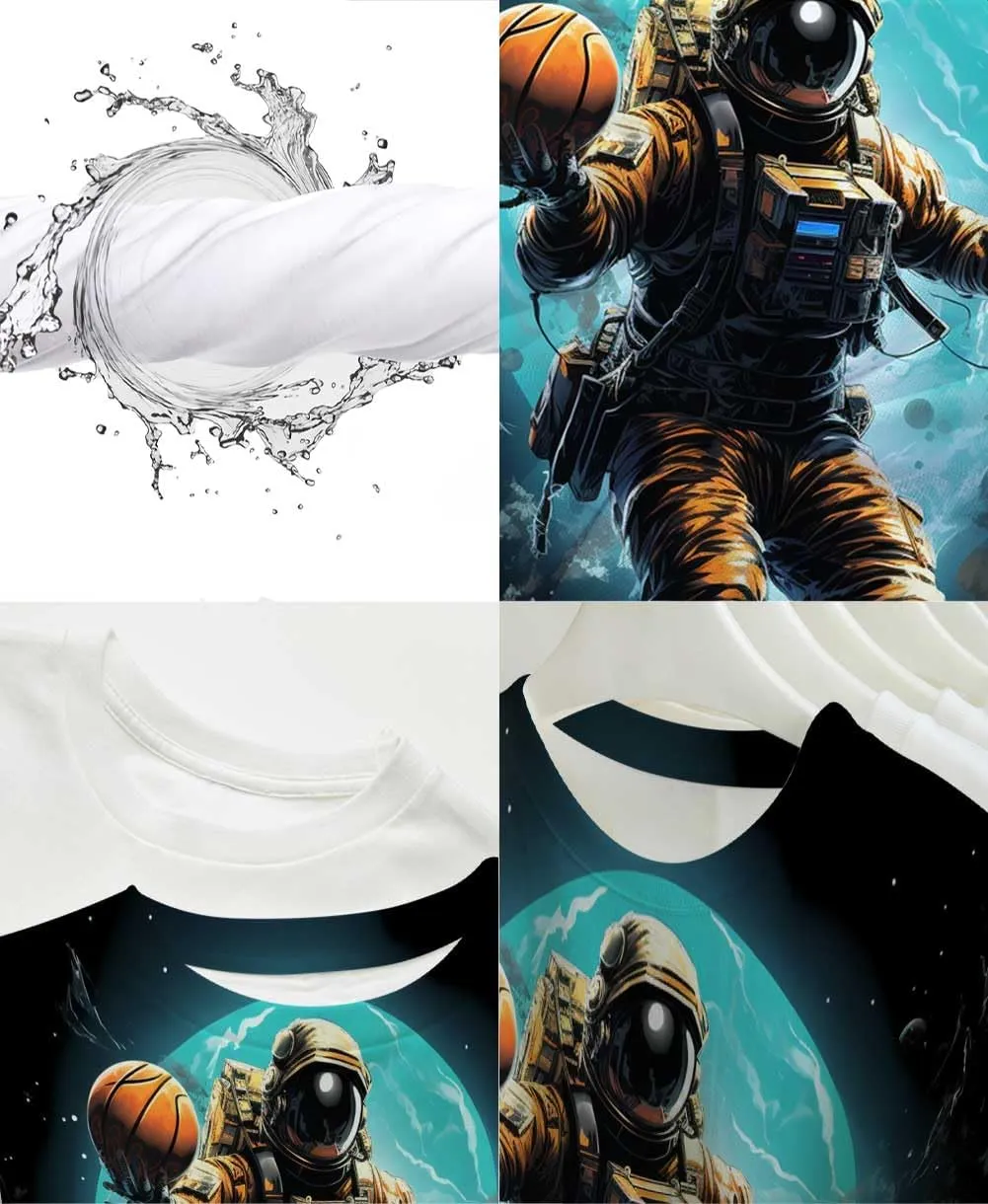 Men's Tees-Soft Fitted Cool Design Graphic T Shirt