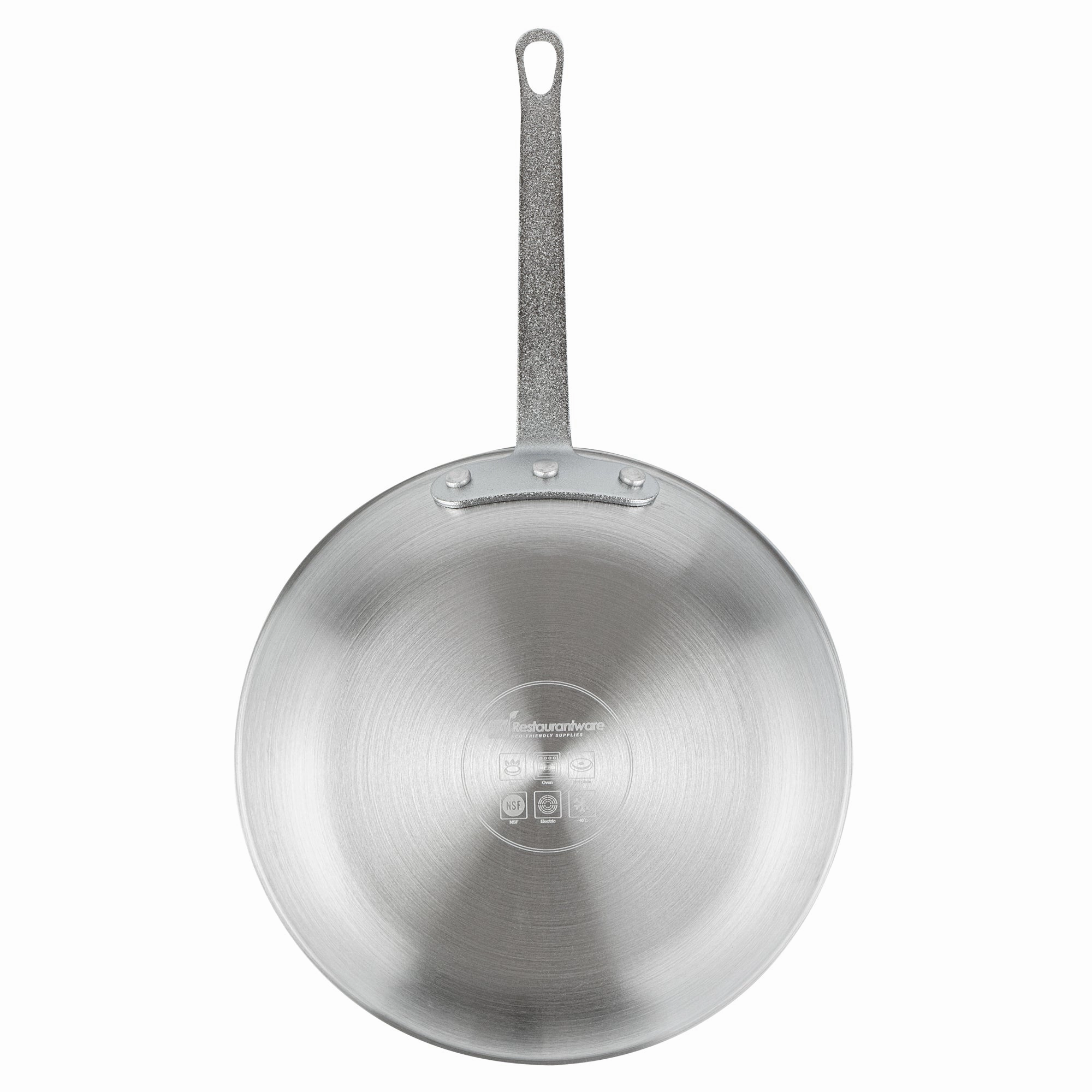 Met Lux Aluminum 10" Fry Pan - Non-Stick - 6 count box