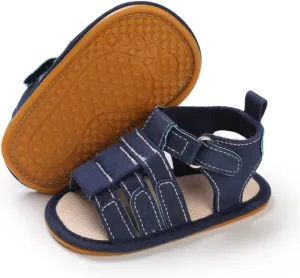 Miamooi Infant Baby Boys Girls Summer Beach Sandals Non Slip Soft Rubber Sole Toddler Outdoor Closed-Toe First Walker Shoes
