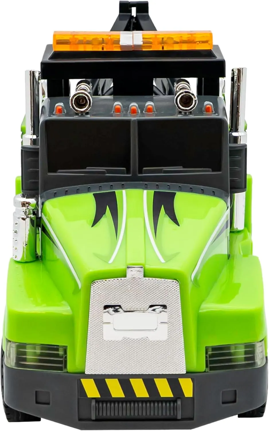 Mighty Fleet Action Drive 16" Interactive Tow Truck Toy w/Lights & Sounds, Motorized Winch, Motion Drive Action, Realistic Design & Batteries Included - Age 3 