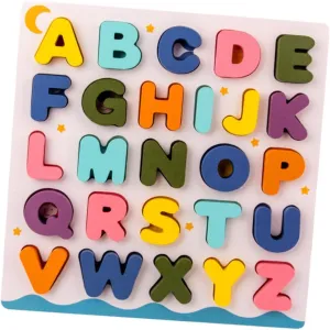 Milisten 1 Set Cognitive Mosaic Building Blocks Educational for Enhances Color Cognition Shape Recognition Safe Material for Parent Interaction