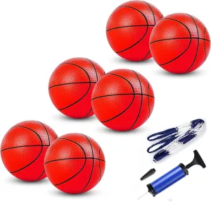 Mini Basketball Replacement 8.5 Inch Pool Basketballs Ball Hoop Indoor Outdoor Toy, Fits All Standard Swimming Pool Basketball Hoop Pool Game Toy Water Games