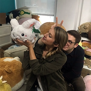 Mini Squishable Fluffy Bunny