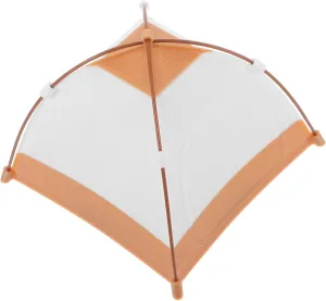 Miniature Camping Tent for Dollhouse Scenes Realistic DIY Dollhouse Accessory for Creative Play and Home Decor Lightweight and Portable Tent for Imaginative Exploration
