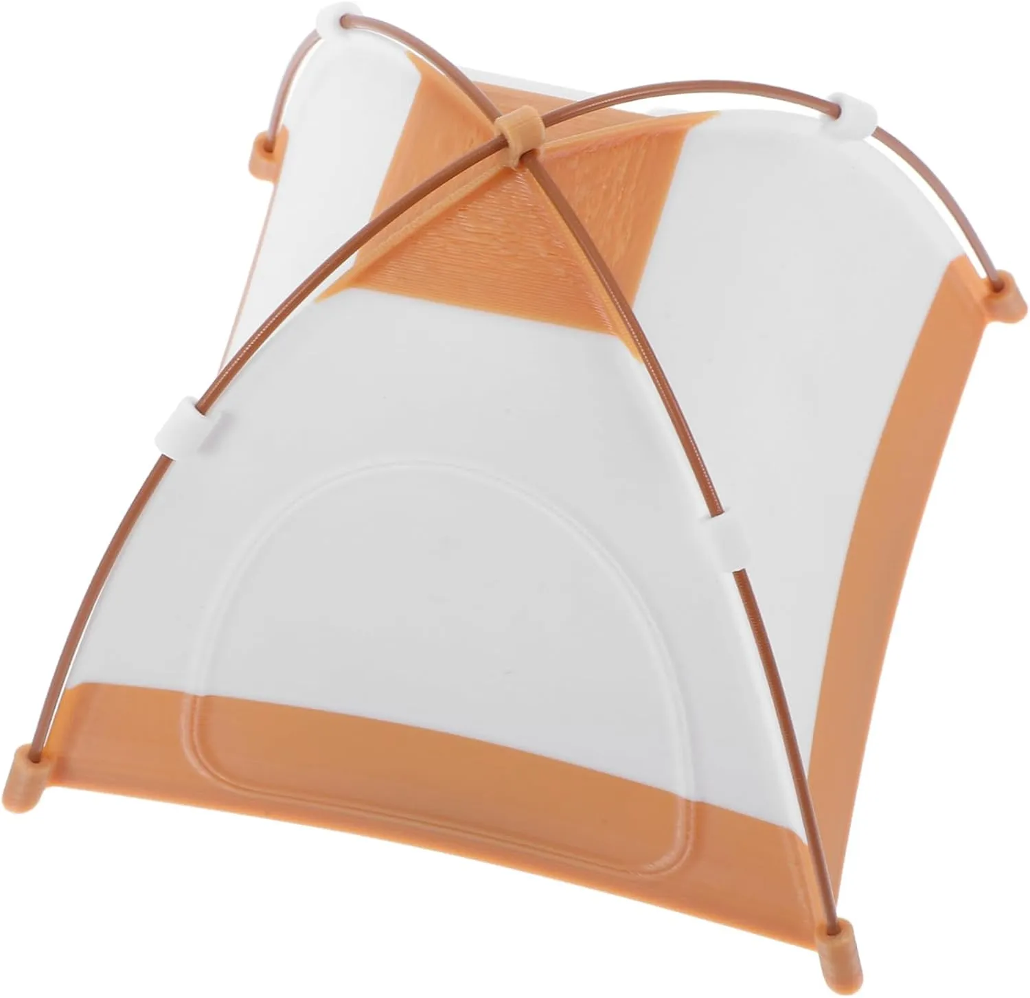 Miniature Camping Tent Model DIY Dollhouse Kit Tiny Tent for Crafting Decorative Engaging Family Fun Project