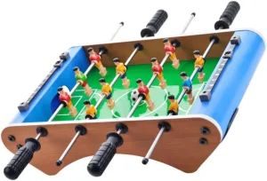 Mipcase 1Set Desktop Foosball Game Interactive Tabletop Sports for Family Fun Compact Easy to Play Present for Adults for Parties and Festivals