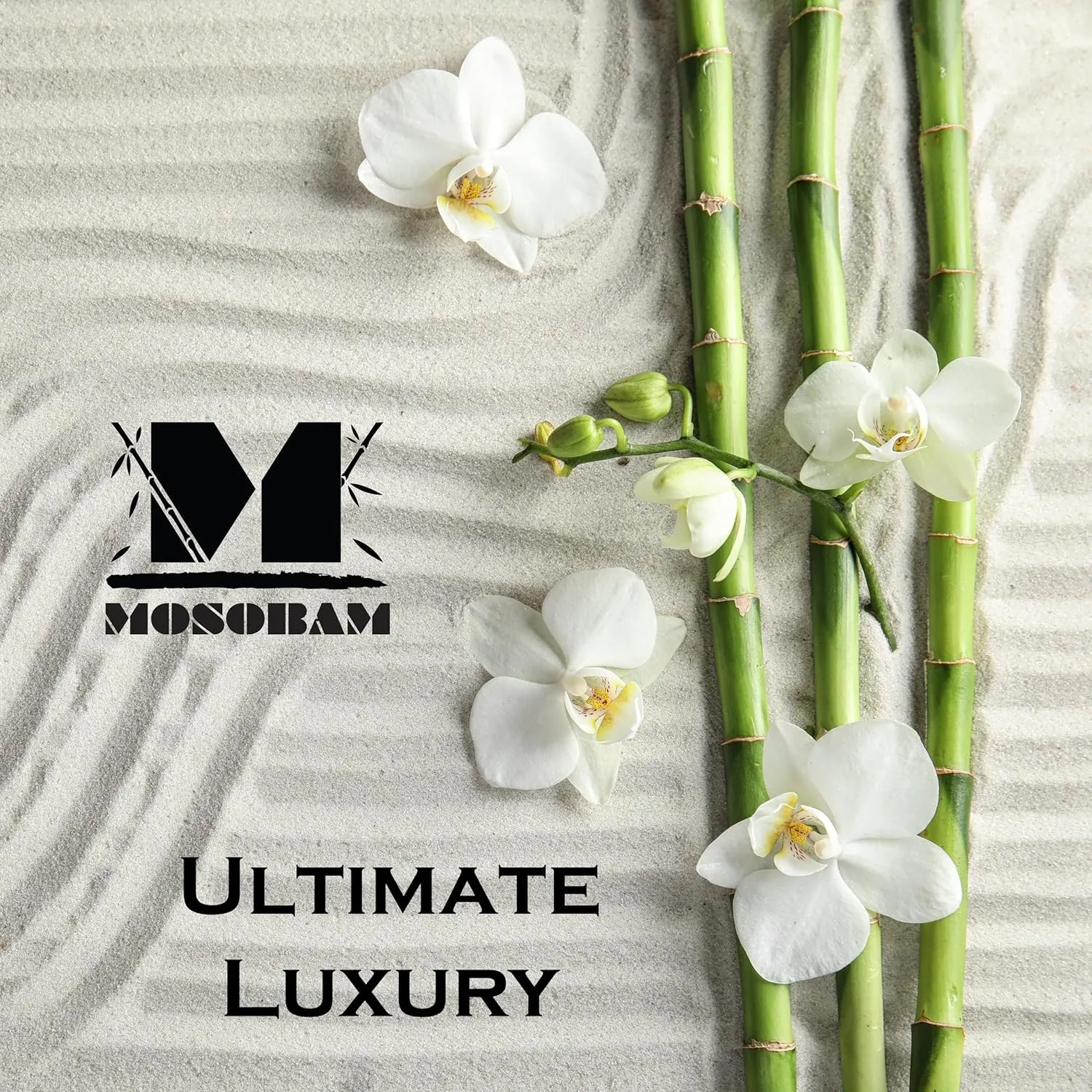 Mosobam Luxury Turkish Set of 4 Bath Towels 30X58 Light Taupe Oversize 700 GSM Bamboo Viscose & Aegean Turkish Combed Cotton
