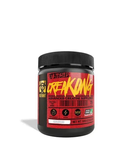 MUTANT CREAKONG 249G UNFLAVORED SERV 30
