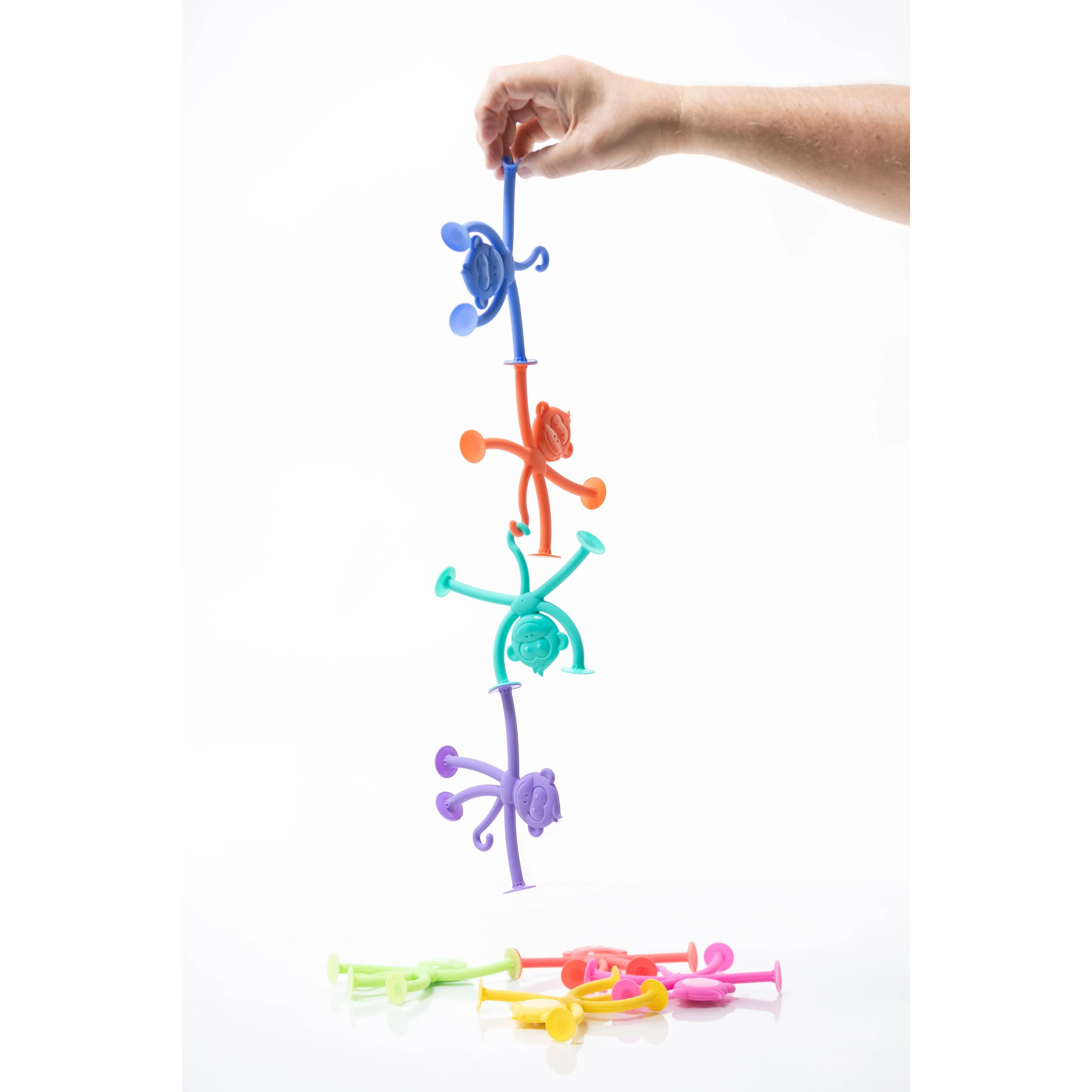 My First HangaTangs: 6-Pack of Curiously Clever Playthings Made from Food-Grade Silicone for Ages 1  