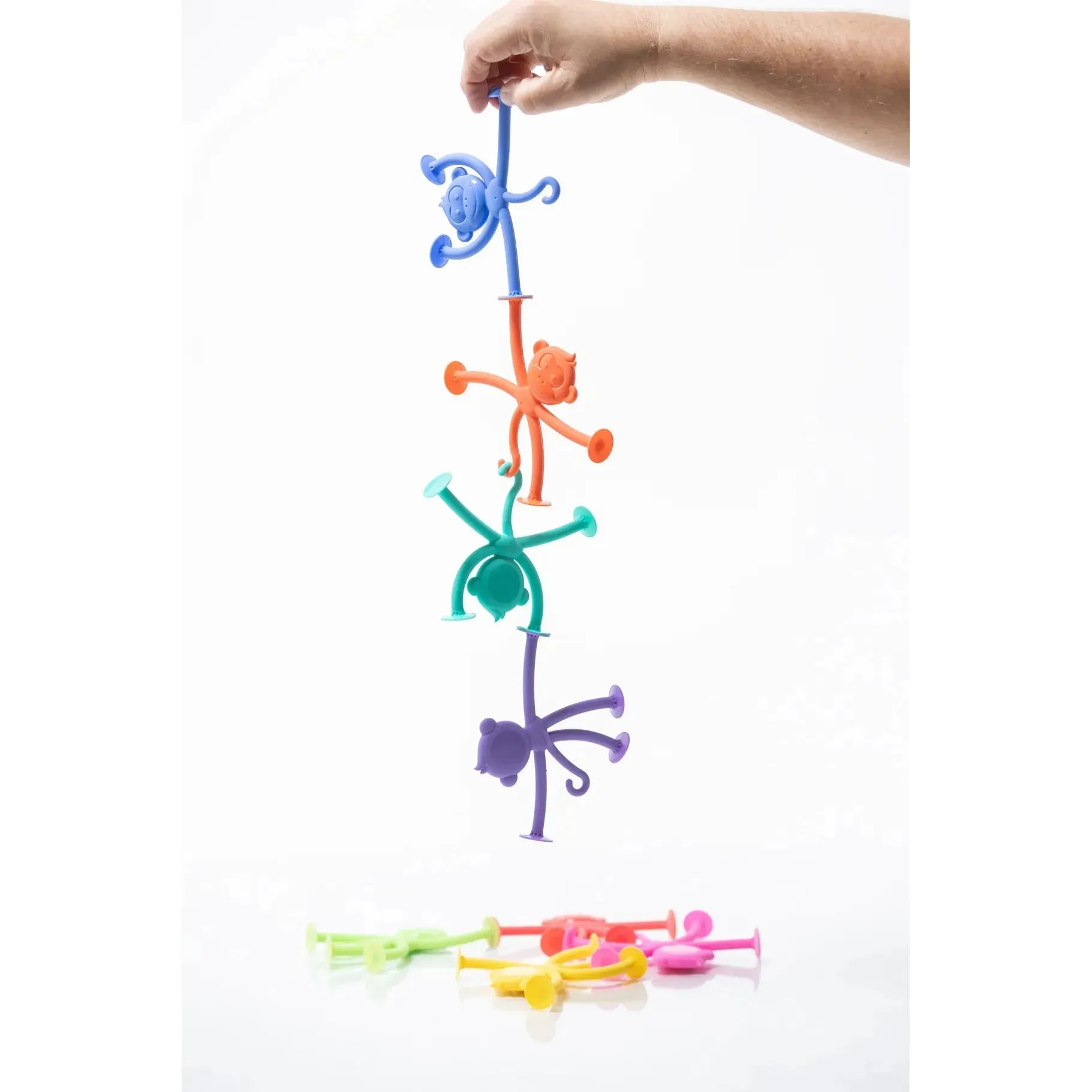 My First HangaTangs: 6-Pack of Curiously Clever Playthings Made from Food-Grade Silicone for Ages 1  