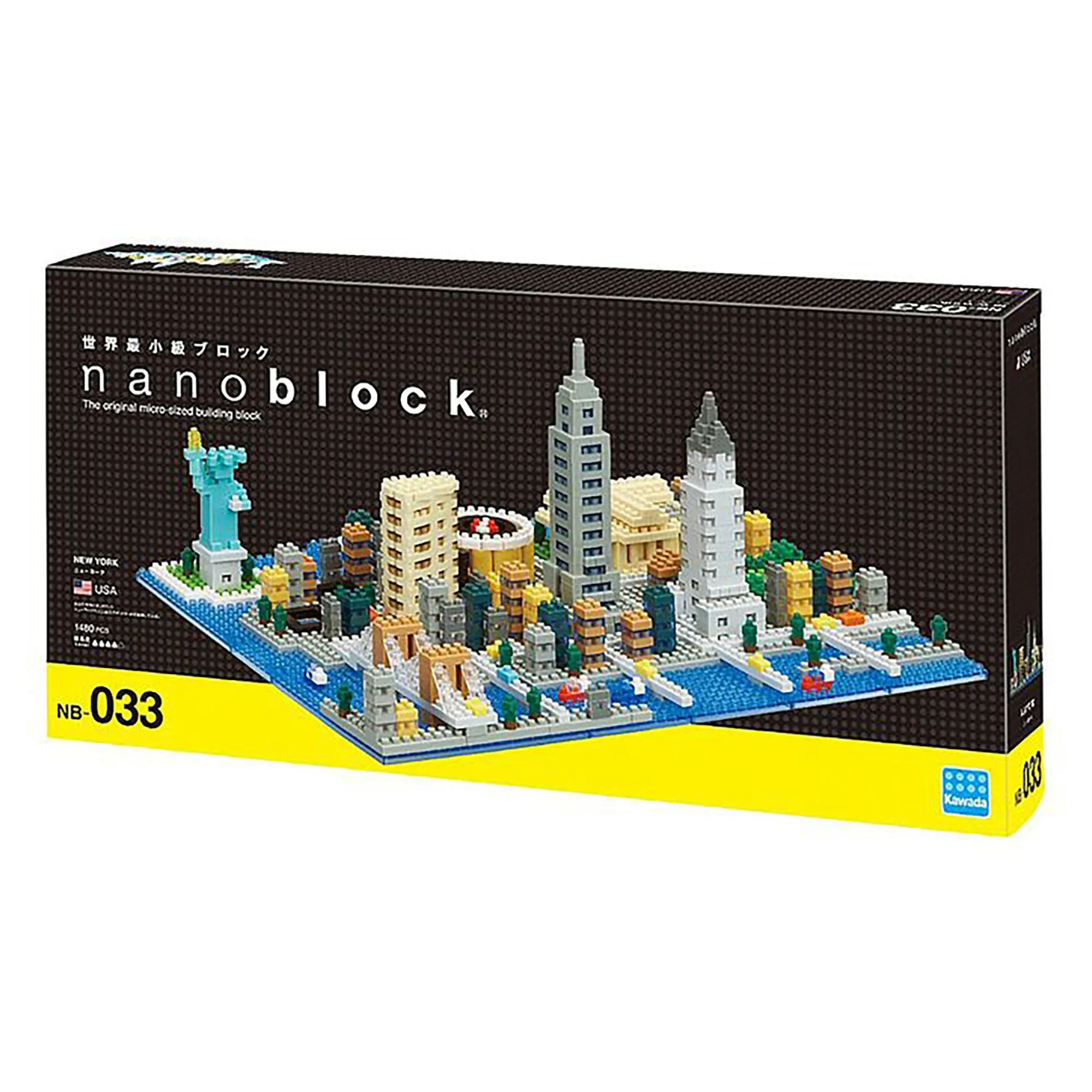 nanoblock New York Deluxe (1600  pieces)