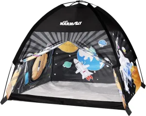 NARMAY® Play Tent Space World Dome Tent for Kids Indoor/Outdoor Fun - 48 x 48 x 40 inch