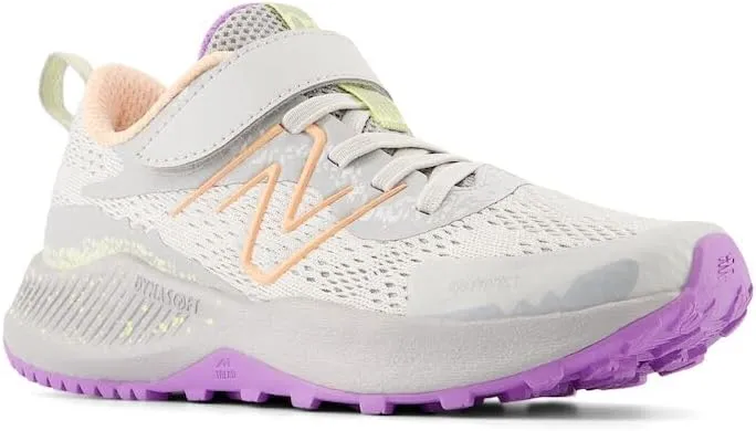 New Balance Unisex-Child Dynasoft Nitrel V5 Bungee Lace Running Shoe