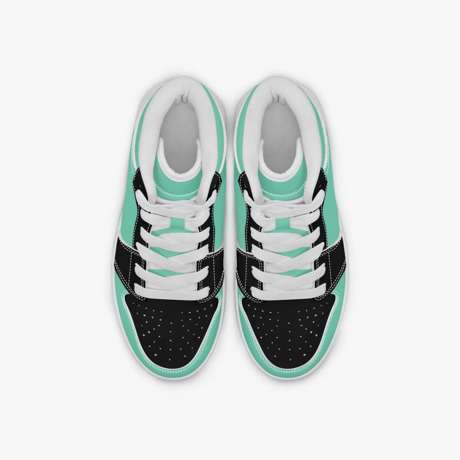 New York Liberty Fan Unofficial High-Top Shoes, sneakers, and trainers Unisex for Kids 718 Girls' High-Top Basketball Shoes by Niche Era.