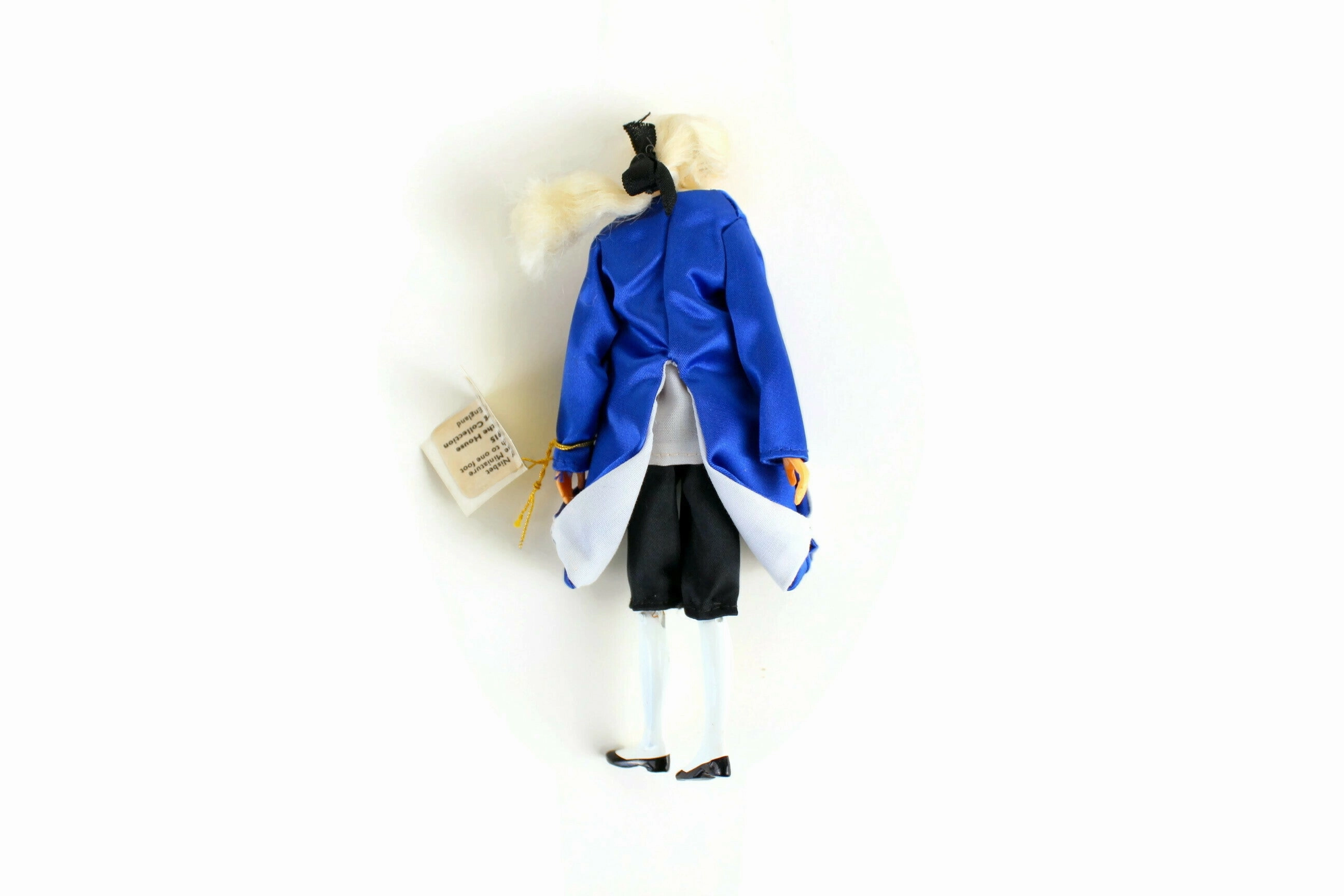 New Vintage 1:12 Dollhouse Williamsburg Master of the House Father Figurine by Peggy Nisbet