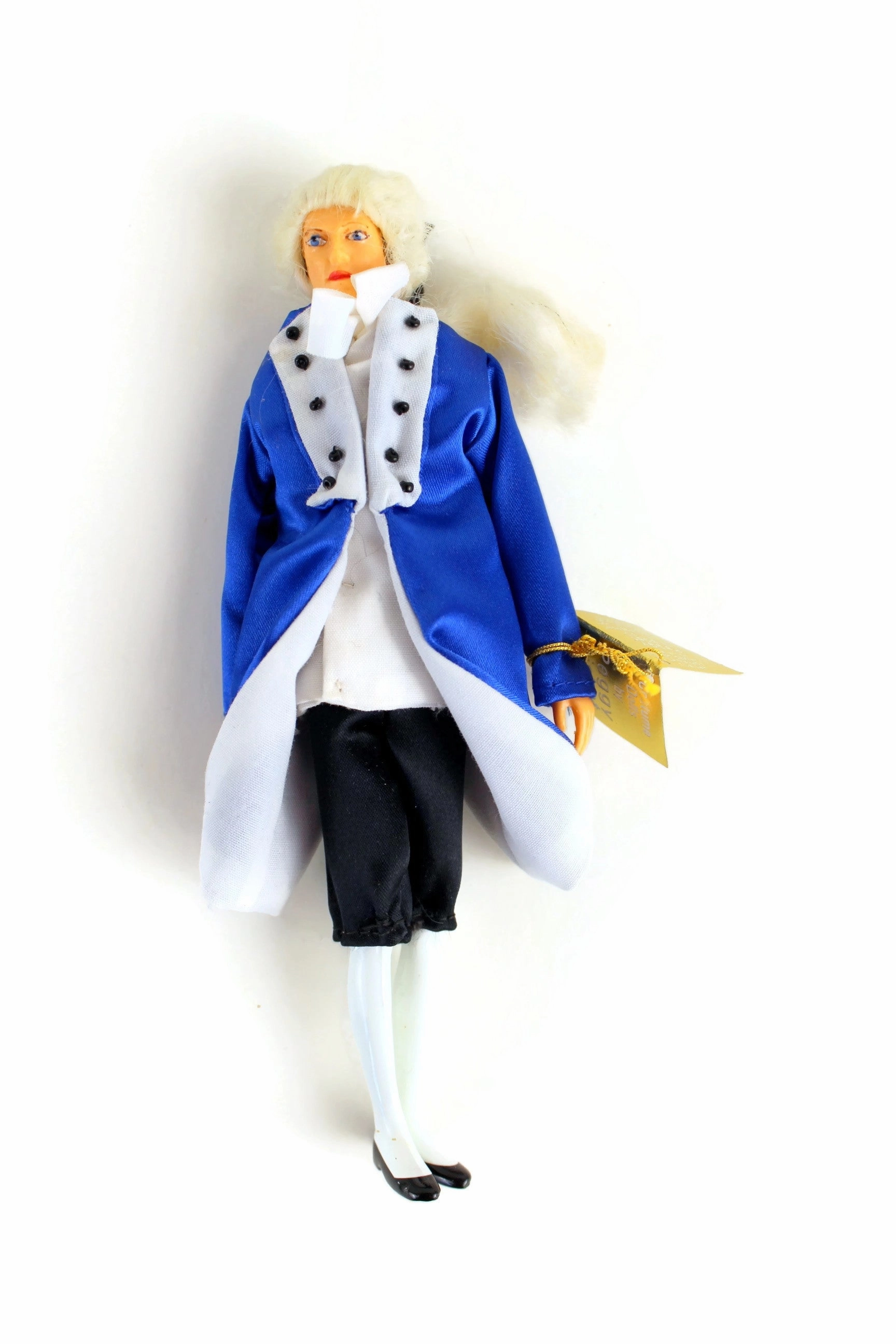 New Vintage 1:12 Dollhouse Williamsburg Master of the House Father Figurine by Peggy Nisbet