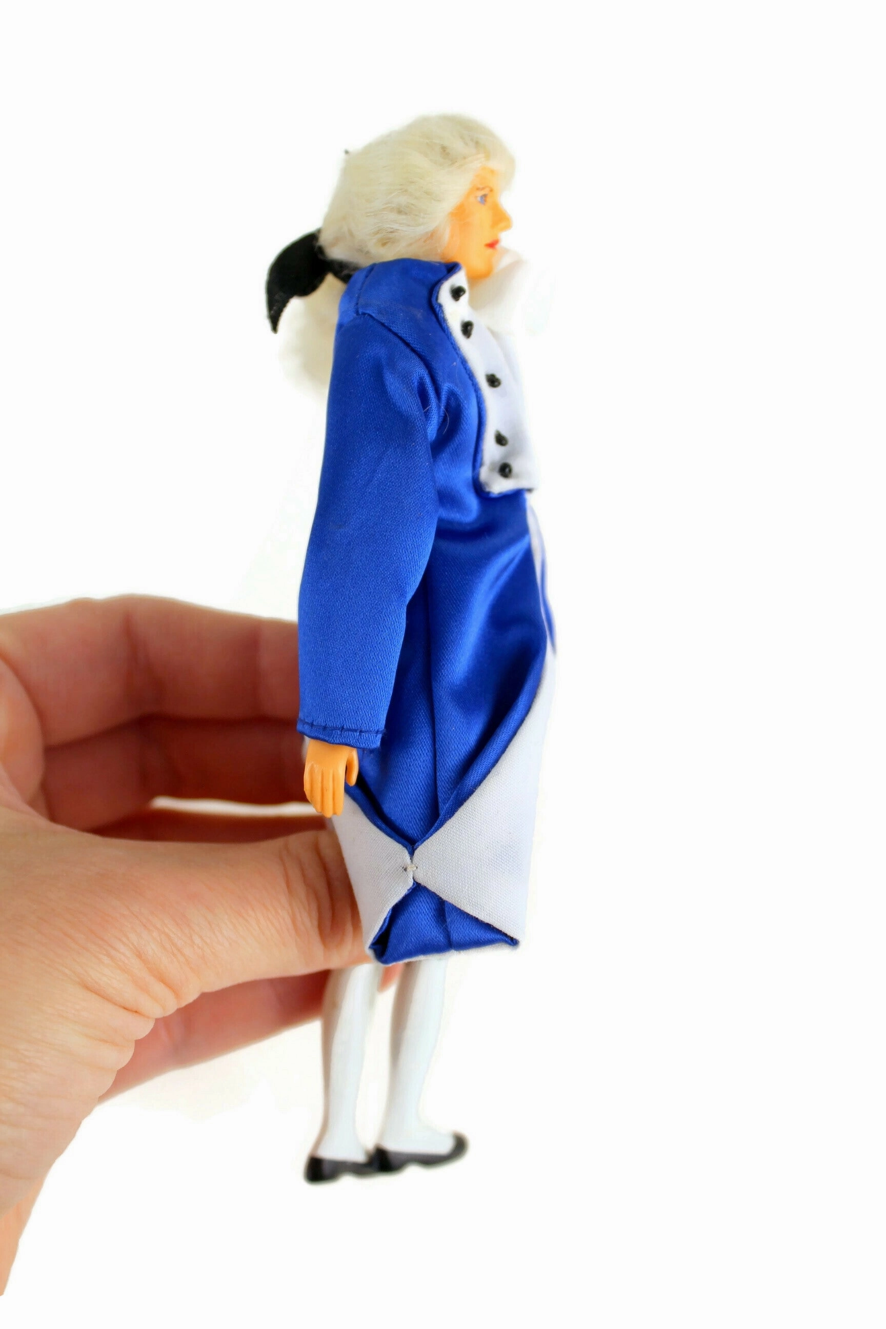 New Vintage 1:12 Dollhouse Williamsburg Master of the House Father Figurine by Peggy Nisbet