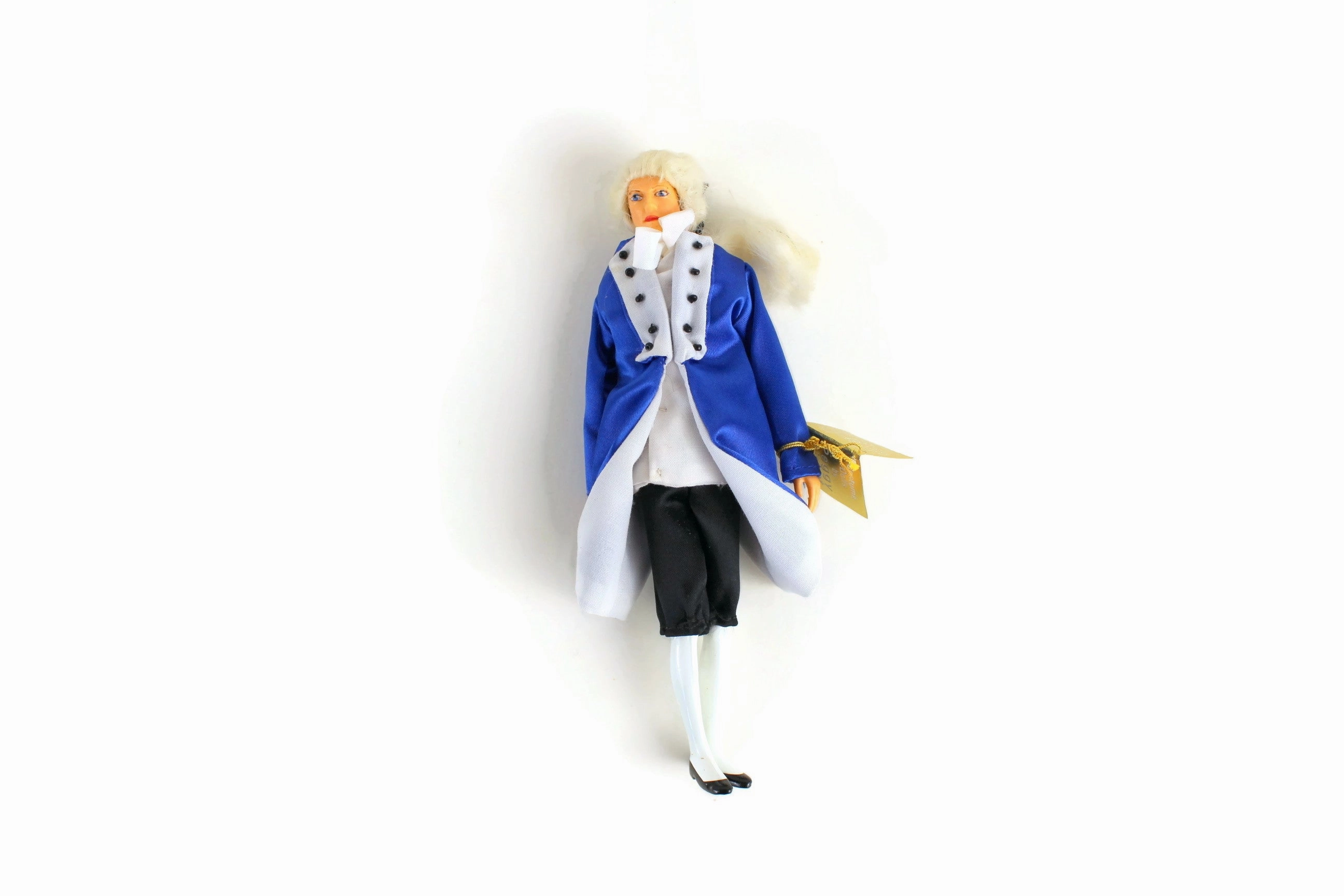 New Vintage 1:12 Dollhouse Williamsburg Master of the House Father Figurine by Peggy Nisbet