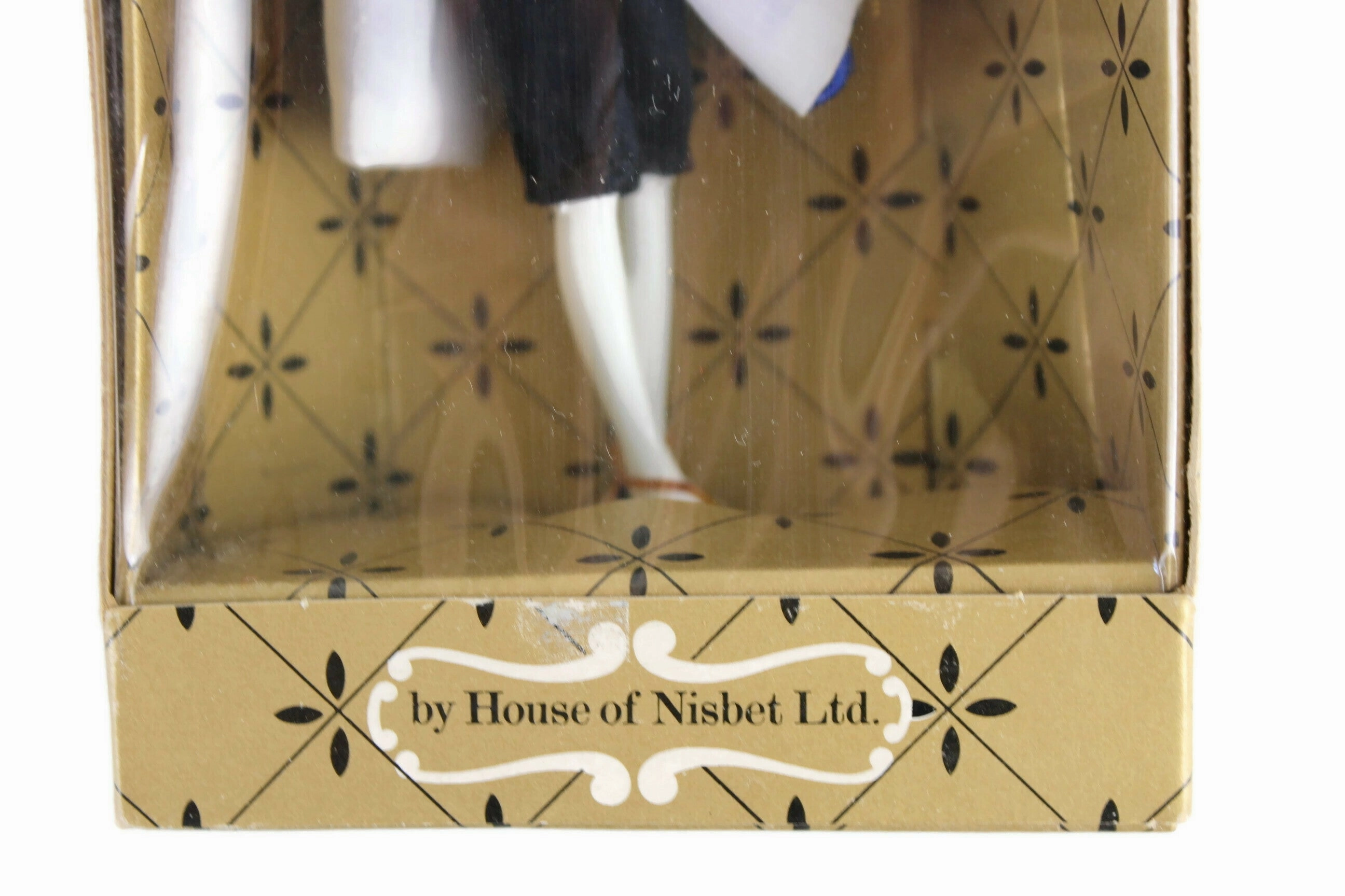 New Vintage 1:12 Dollhouse Williamsburg Master of the House Father Figurine by Peggy Nisbet