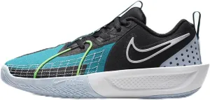 Nike G.T. Cut 3 Big Kids' Basketball Shoes (FD7033-003, Black/Aquamarine/Light Armory Blue/White) Size 4.5