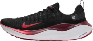 Nike InfinityRN 4 Men's Road Running Shoes (DR2665-007, Black/Team Red/White/Fire Red) Size 10