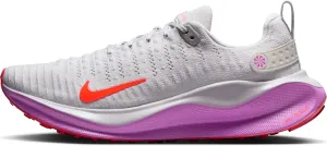 Nike InfinityRN 4 Men's Road Running Shoes (DR2665-011, Vast Grey/Hyper Violet/Bright Crimson) Size 9.5