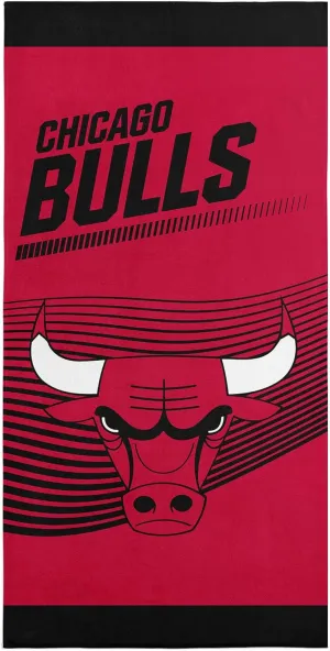 NORTHWEST NBA Officially Licensed Chicago Bulls 30" x 60" Microfiber Beach Towel