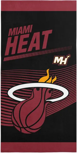 NORTHWEST NBA Officially Licensed Miami Heat 30" x 60" Microfiber Beach Towel