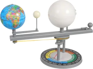 NUOBESTY Sun-Moon-Earth Orbital Model - Astronomy Educational Apparatus for Simulating Solar, Lunar Eclipses, and Celestial Movements for Science Teaching and Astronomy Enthusiasts