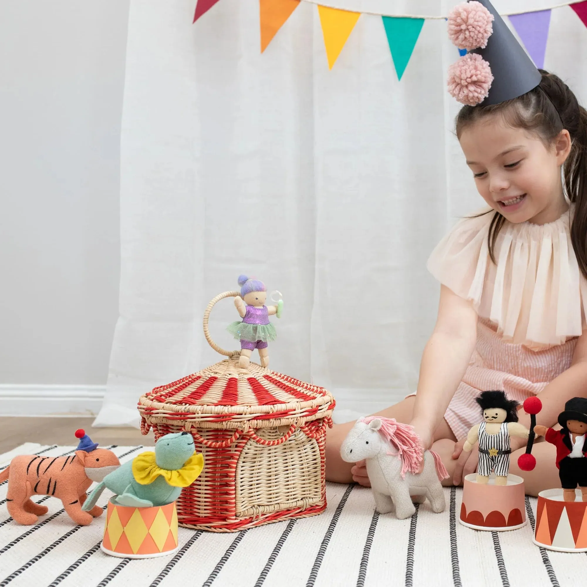 Olli Ella Circus Tent Basket