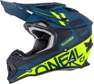 O'Neal - 0200-216 2Series Adult Helmet, Spyde (Black/Hi-Vis, XXL)