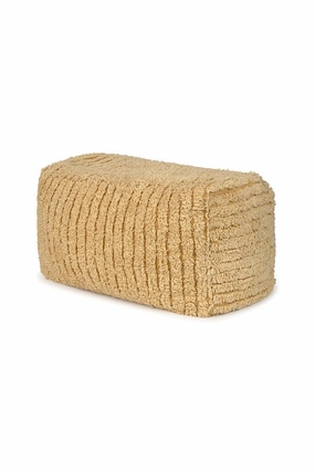 Organic Cotton Haystack Pouf Cushion